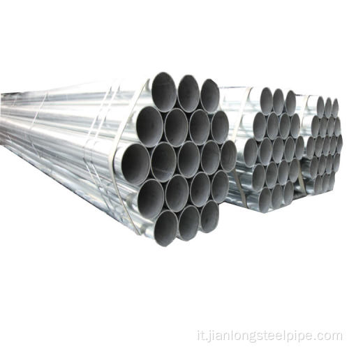 ASME B36.10 tubo galvanizzato in metallo
